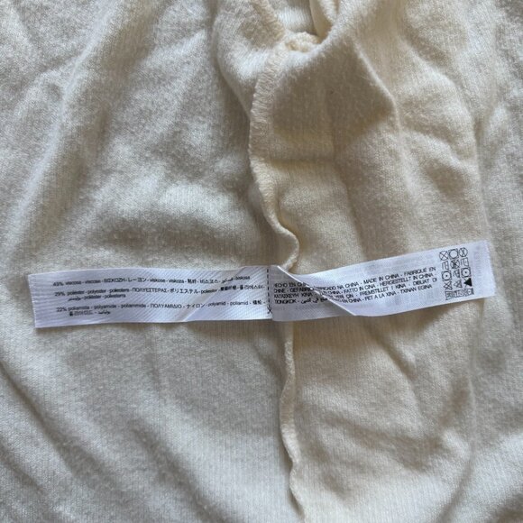 Zara White Knit Sweater - Picture 4 of 4